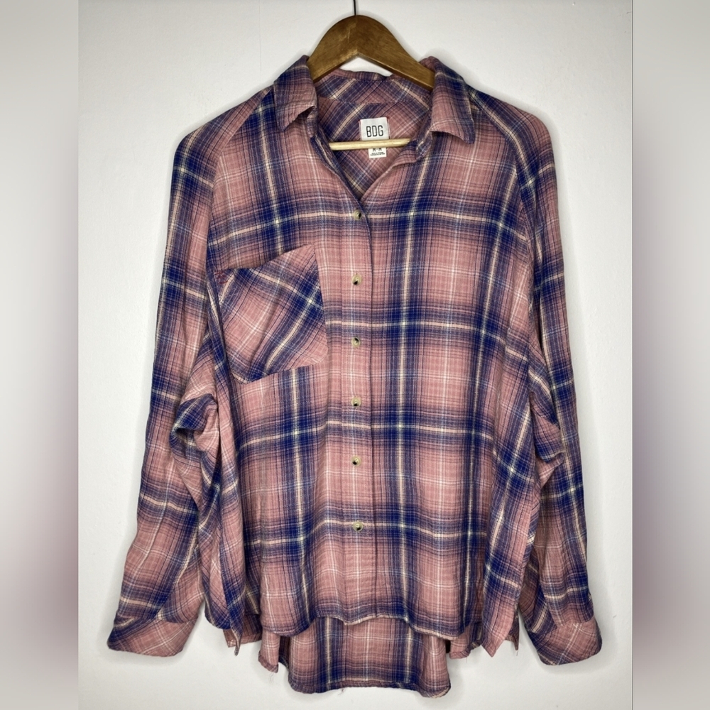 BDG Keanu Flannel Button-Down Shirt | Urban Outfitters